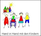 Hand in Hand mit den Kindern